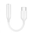 WENXUAN Usb Type C To 35mm Audio Headphone Adapter Jack (white