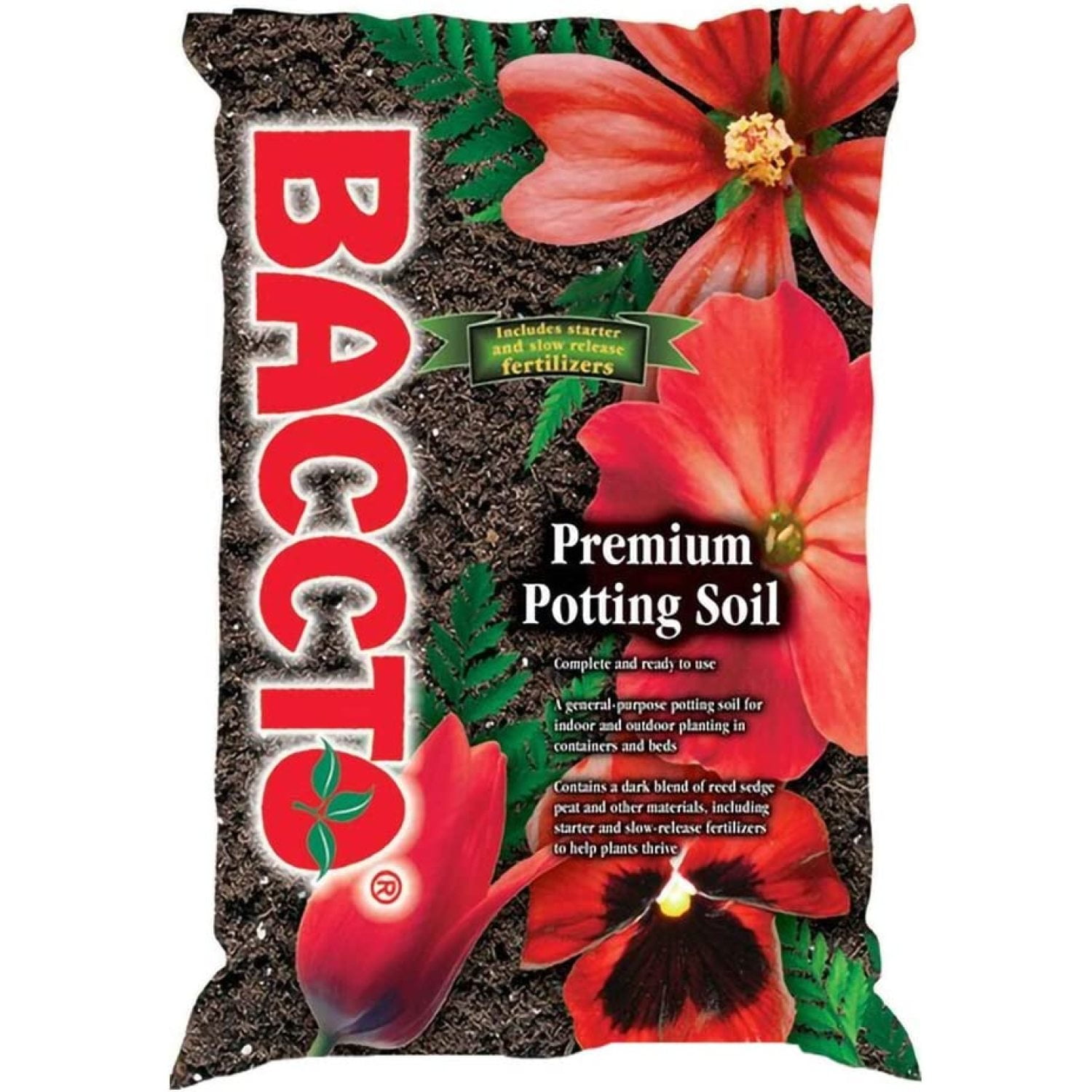 WENZHOU 1225 Baccto Premium Potting Soil, 25Pound