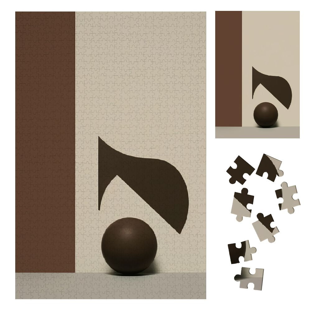 WENZZ Cat Vertical Wood Jigsaw Puzzle Challenging Difficult Puzzles for