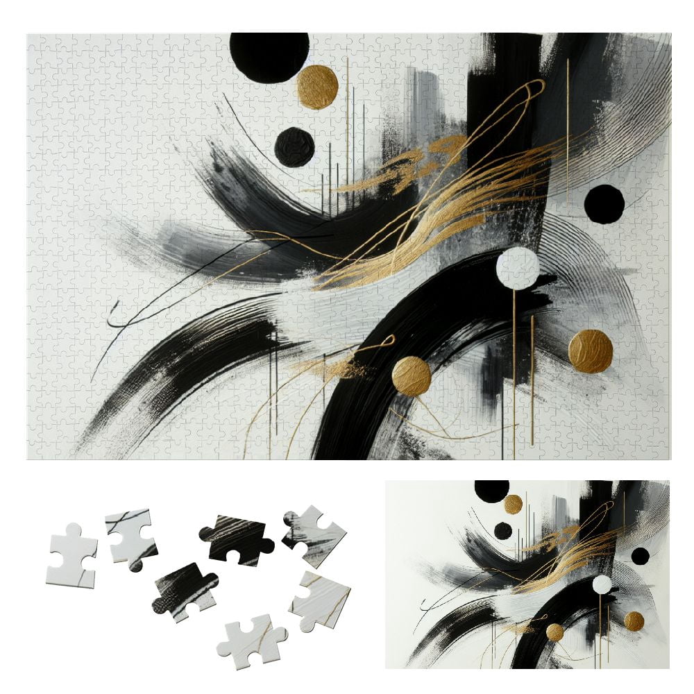 WENZZ Wooden Puzzle Challenging Difficult Wood Puzzles for Adults 1000 ...