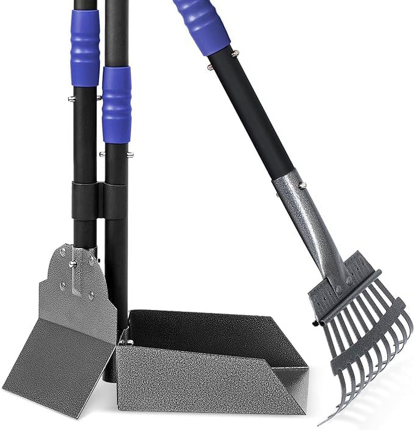 WEPSEN Heavy Duty Pooper Scooper for Large Dogs RustResistant Metal