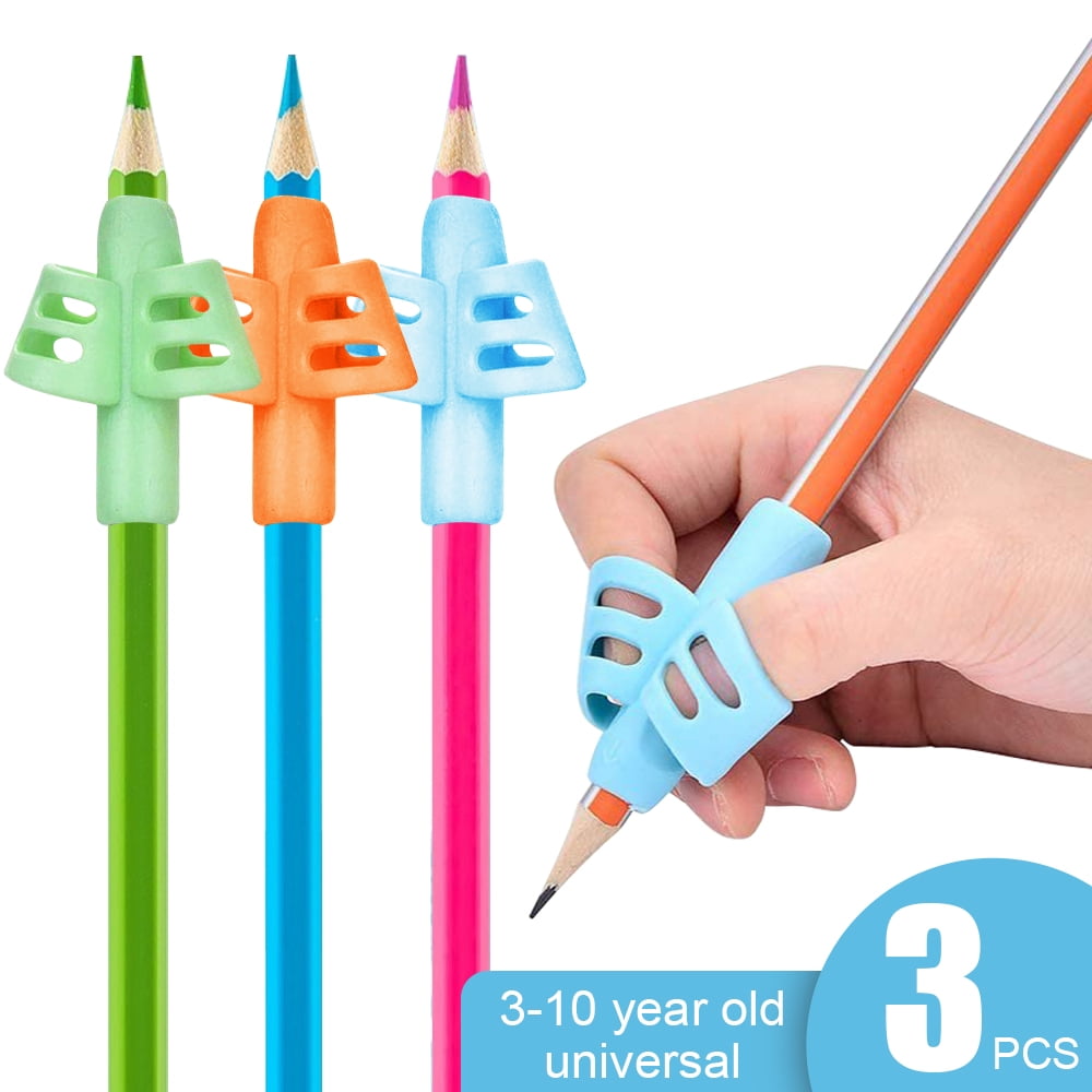 WEPSEN Pencil Grips Silicon Pencil Grippers Writing Aid Grip Pencil