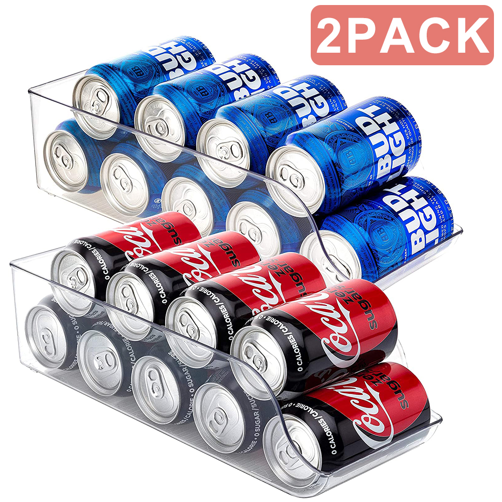 Sorbus Soda Can Organizer and Canned Food Bin Stackable Dispenser with