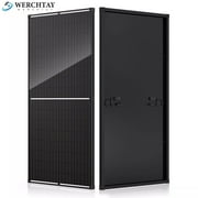 WERCHTAY 100W Monocrystalline Solar Panel 12V Charger for RV, Camping, Home, Off-Grid