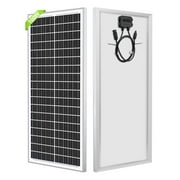 WERCHTAY 100W Monocrystalline Solar Panel for Homes, Camping, RV, Battery, Boat, Caravan, Outdoor