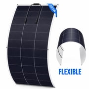 WERCHTAY 300W Flexible Solar Panel, 12V High-Efficiency Monocrystalline PV Module for RV, Camping, Marine and Home Off-Grid