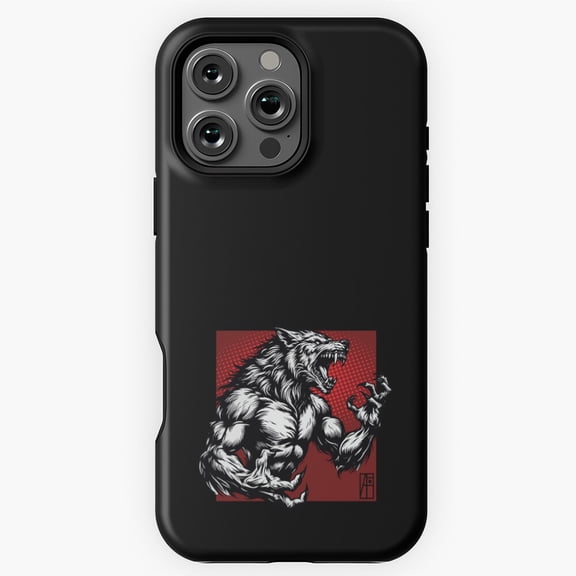 WEREWOLF WOLFMAN WILD FORCE WARRIOR 5 Phone Case for iPhone 16 15 14 13 12 11 Pro Max M5910112