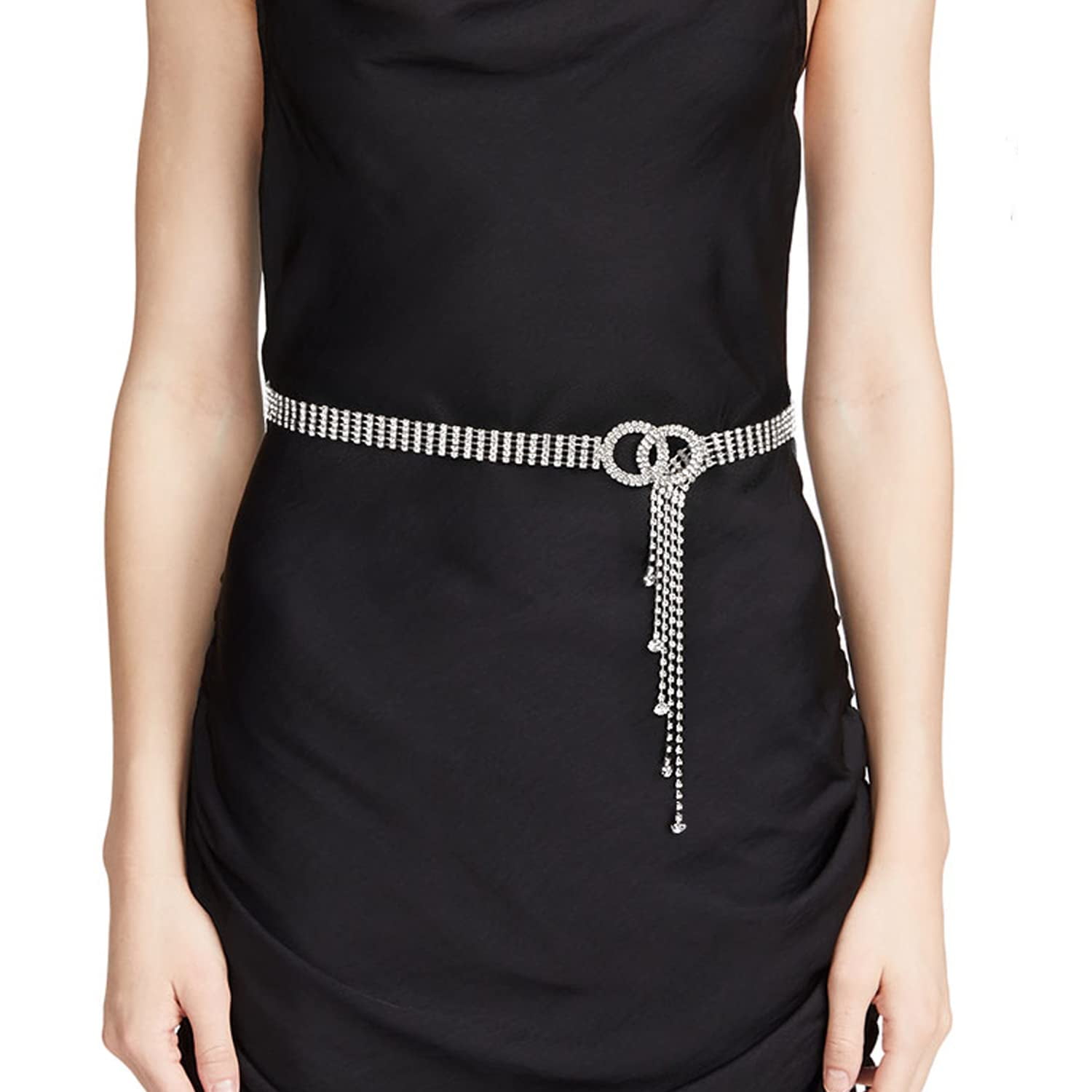 Sparkly waist clearance belt