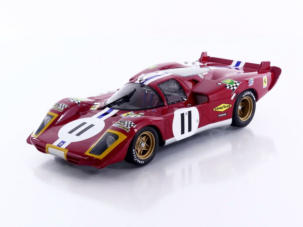 Top Marques 1:18 - Model sports car - Ferrari 512S Long Tail SEFAC #5 24h Le Mans 1970 Ickx