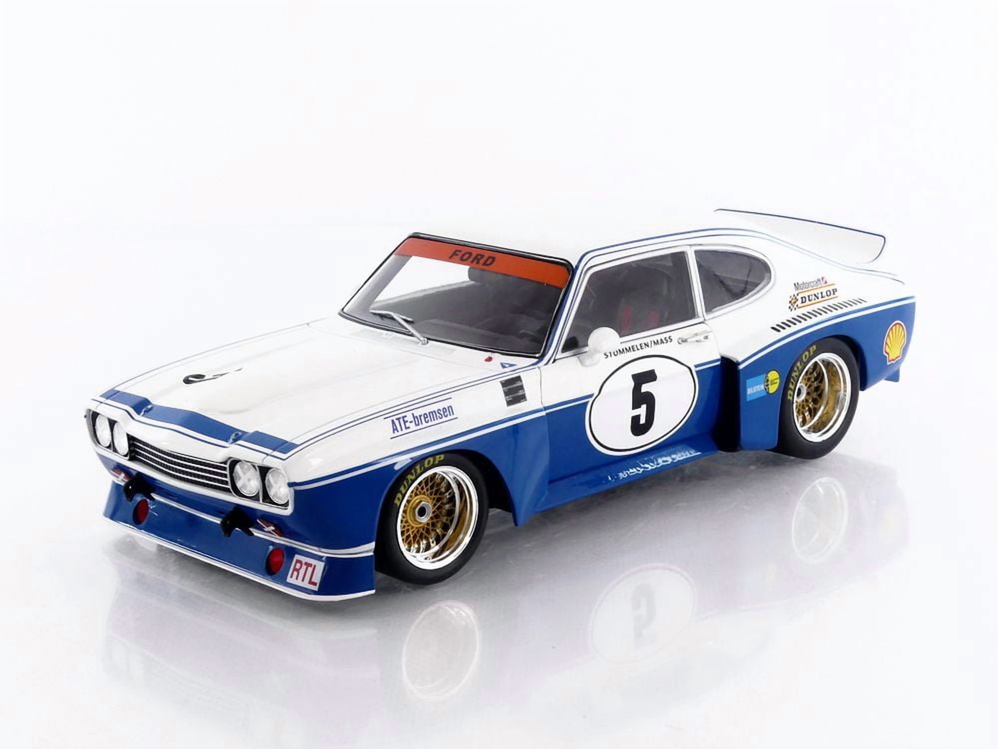 Modellino Auto WERK83 1:18 Ford Capri RS3100 #5 - Glemser/Hezemans 5° Posto ETCC Zandvoort 1974 - Foto 6
