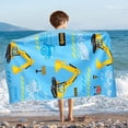 thumbnail image 1 of WERNNSAI Mermaid Kids Beach Towel - 30” x 60” Microfiber Mermaid Sand Free Towels for Girls Bath Pool Camping Travel Towel Quick Dry Ultra Absorbent Super Soft Beach Blanket Bath Shower Towel, 1 of 14