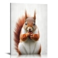 thumbnail image 1 of WERPE  Animal Poster Wall Pictures for Children Bedroom Cute Rabbit Painting Home Accessories Poster Decor Modern Wall Charts Canvas (Squirrel,) pattern3, 1 of 4