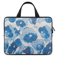 thumbnail image 1 of WERPE Animal Print Blue Spots Abstract Expressionism Laptop Bag Diving Fabric Tablet Cover Neoprene Computer Protective Handle Case 17inch, 1 of 5