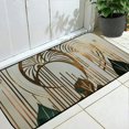 thumbnail image 1 of WERPE Art Deco Square Door Mat - Outside Entry Yard Floor Patio Mat 19.68*47.24 in, 1 of 6