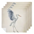 thumbnail image 1 of WERPE Bird with Long Beak Cloth Napkins, Polyester Reusable Fabric for Farmhouse Party Dining Table Decor 6 PCS, 1 of 7
