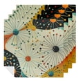 thumbnail image 1 of WERPE Dots Circles Generative Art Cloth Napkins Polyester Gift Home Decor 4 PCS, 1 of 7