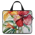 thumbnail image 1 of WERPE Flowers Leaves Laptop Handle Bag Protective Case Diving Fabric Computer Bag 17inch, 1 of 5