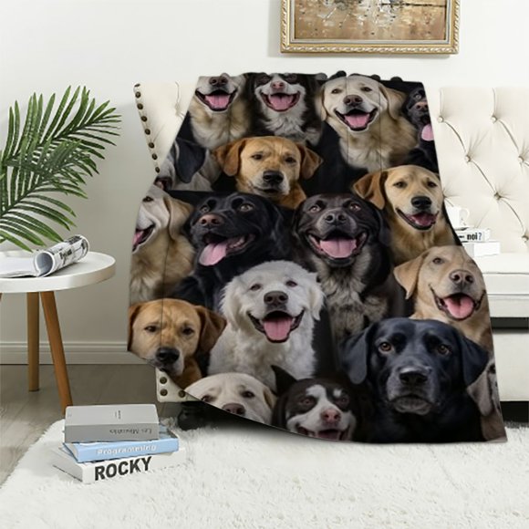 Black Lab Blanket