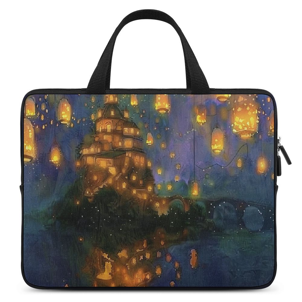 WERPE Magical Realism Laptop Handle Bag Diving Fabric Soft Carrying