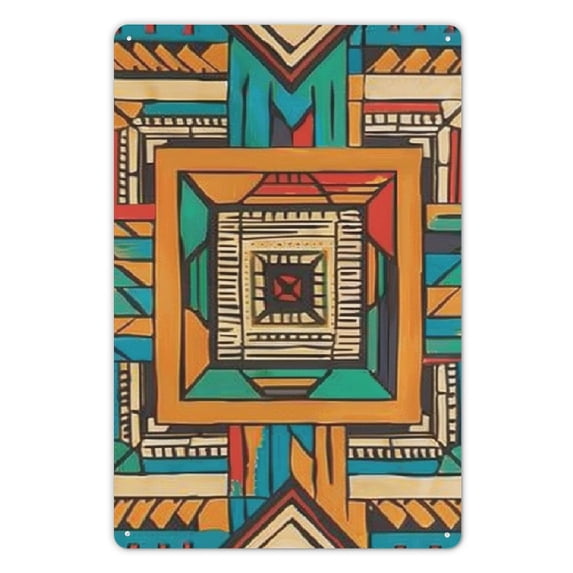WERPE Metal Art Hanging Painting 8*12in 8x12in