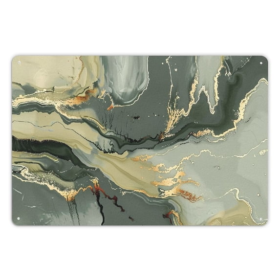WERPE Metal Art Painting 12x8in