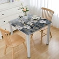 thumbnail image 1 of WERPE Table Cover Pallet Knife White Lily Bouquet of Flowers Floral Square Tablecloth white, 1 of 7