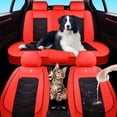 thumbnail image 1 of WERTIGEN For Ford Vehicle Fit Auto Seat Covers, Breathable Faux Leather Full Front & Rear Seat Cover Waterproof Wear Resistant 5 Seats, 1 of 9