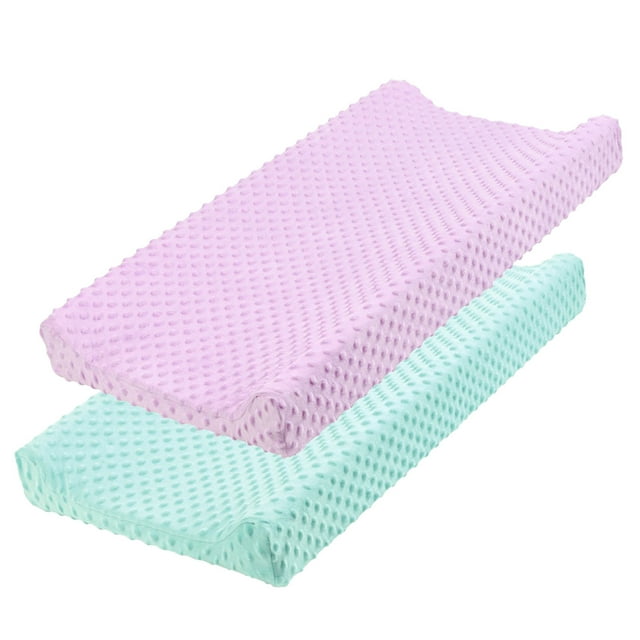 WERYOUNG 2PC Baby Nursery Diaper Changing Pad Changing Mat Cover Changing Table Cover