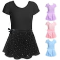 thumbnail image 1 of WERYOUNG Ballet Leotards For Girls With Removable Skirt Combo Tie Ruffle Sleeve Ballet Dance Dress Versatile Sundresses 2-3 Years, 1 of 9