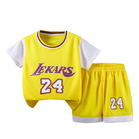 WERYOUNG Boys Girls Outfits Summer Casual Soft Solid Color Round Neck Sleeveless Sets Lovely Sports Outfits,Navy,9-10 Years