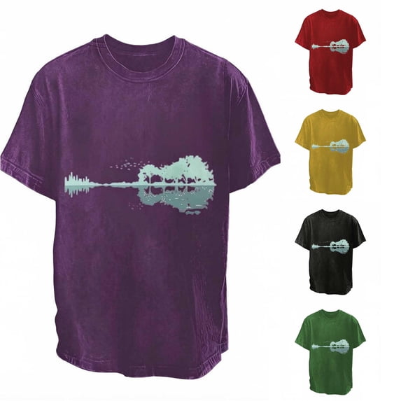 WERYOUNG Boys Graphic Tees Music Concert Short Sleeve Crewneck Cartoon Print T Shirts Casual Summer T-Shirt Soft Tops 5-6 Years