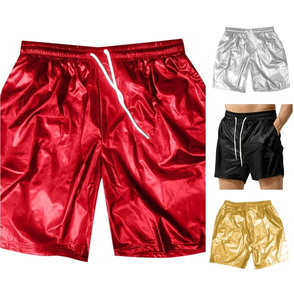 WERYOUNG Cargo Shorts For Men Solid Color Elastic Waist Casual Summer Athletic Shorts With Pockets For Outdoor Sports Soft Bottoms S