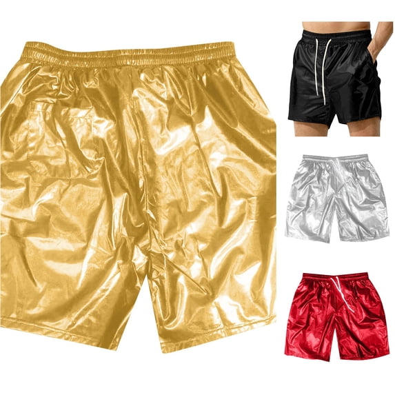 WERYOUNG Cargo Shorts For Men Solid Color Elastic Waist Casual Summer Athletic Shorts With Pockets For Outdoor Sports Stylish Bottoms M