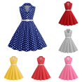 thumbnail image 1 of WERYOUNG Girl's Polka Dot Dresses For Stage Performances Sleeveless Dress With Full Skirt For Party And Dance Stylish Sundresses 3-4 Years, 1 of 8