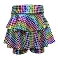 thumbnail image 1 of WERYOUNG Girl's Skirts Carnival Sparkly Elastic Waist Kids Dancewear Fashion Sequin Skort Holiday Celebration Soft Breathable Skirts, 1 of 1