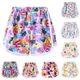 thumbnail image 1 of WERYOUNG Girls Athletic Shorts With Floral Print Performance Workout Beach Running Shorts Kids Lightweight Sport Shorts For Outdoor Training Soft Bottom 6-7 Years, 1 of 4