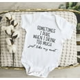 thumbnail image 1 of WERYOUNG Girls Boys Onesie Summer Casual Cartoon Letter Printed Round Neck Short Sleeve Bodysuit Girls Sweet Homewear Bodysuit,White,0-3 Months, 1 of 8