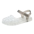 thumbnail image 1 of WERYOUNG Girls Fashion Jelly Sandals Breathable Summer Soft Sole Open Toe Beach Shoes For Toddlers Kids Outdoor Play Stylish Footwear, 1 of 5