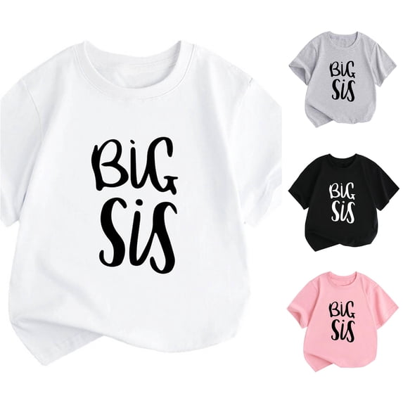 WERYOUNG Girls Graphic Tees Cute Short Sleeve Crewneck Letter Tee Shirts For Toddler Kids Summer Fashion Casual Wear Comfortable Tops 9-10 Years