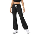 thumbnail image 1 of WERYOUNG High Waist Workout Pants For Women Soft Stretchy Yoga Trousers With Pockets Athletic Running Tights Leggings Versatile Bottom L, 1 of 6
