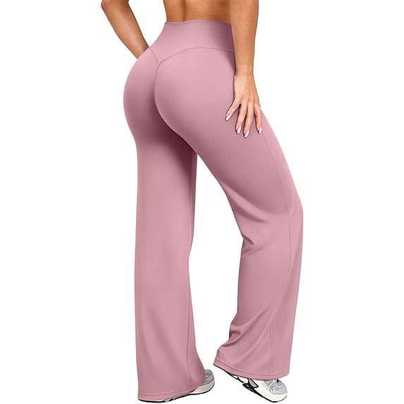 WERYOUNG High Waist Yoga Pants For Women Daily Wear Wicking Trousers Running Gym Workout Leggings Stylish Bottom M