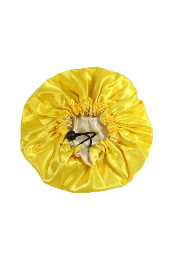 Kids Satin Bonnet Sleeping Cap For Natural Hair Toddler Child Baby Adjustable Satin Cap For Night Sleeping Double Layer