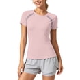 thumbnail image 1 of WERYOUNG Performance Short Sleeve T Shirts For Women Breathable Athletic Workout Tees Versatile Tops M, 1 of 6