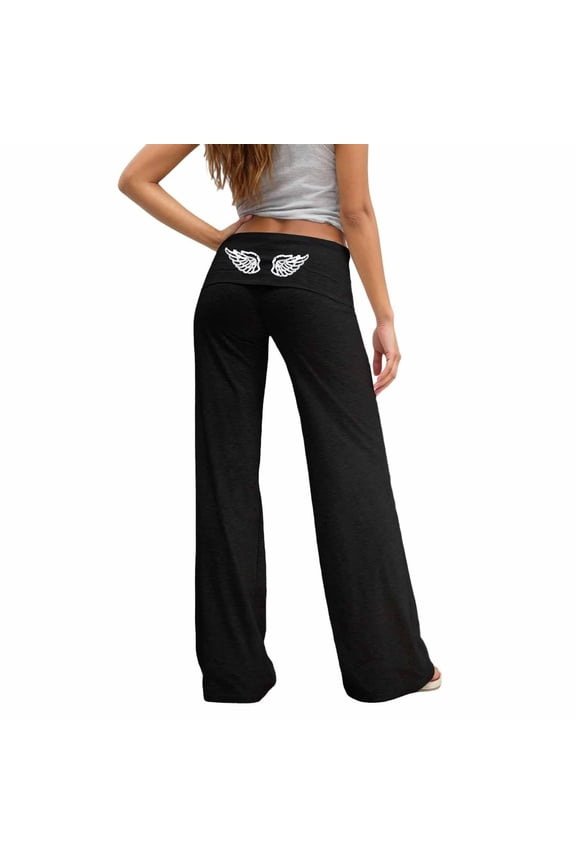 Women's Casual Pants Solid Color High Waist Elegant Trousers Daily Wear Comfort Fit Straight Leg Pant Outdoor Activities Comfortable Cozy Trouser