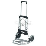 WESCO Folding Hand Trucks - Aluminum/Poly Superlite