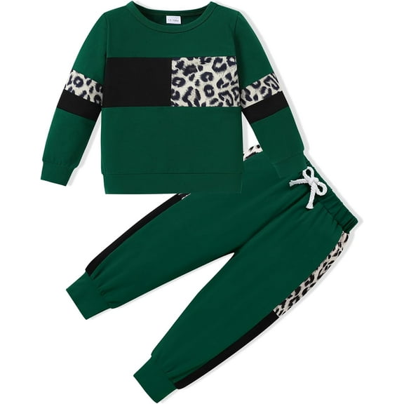 WESIDOM Baby Girl Clothes Sets, 2pcs Autumn Long Sleeve Clothes Outfits Toddler Girl Sweater Sets