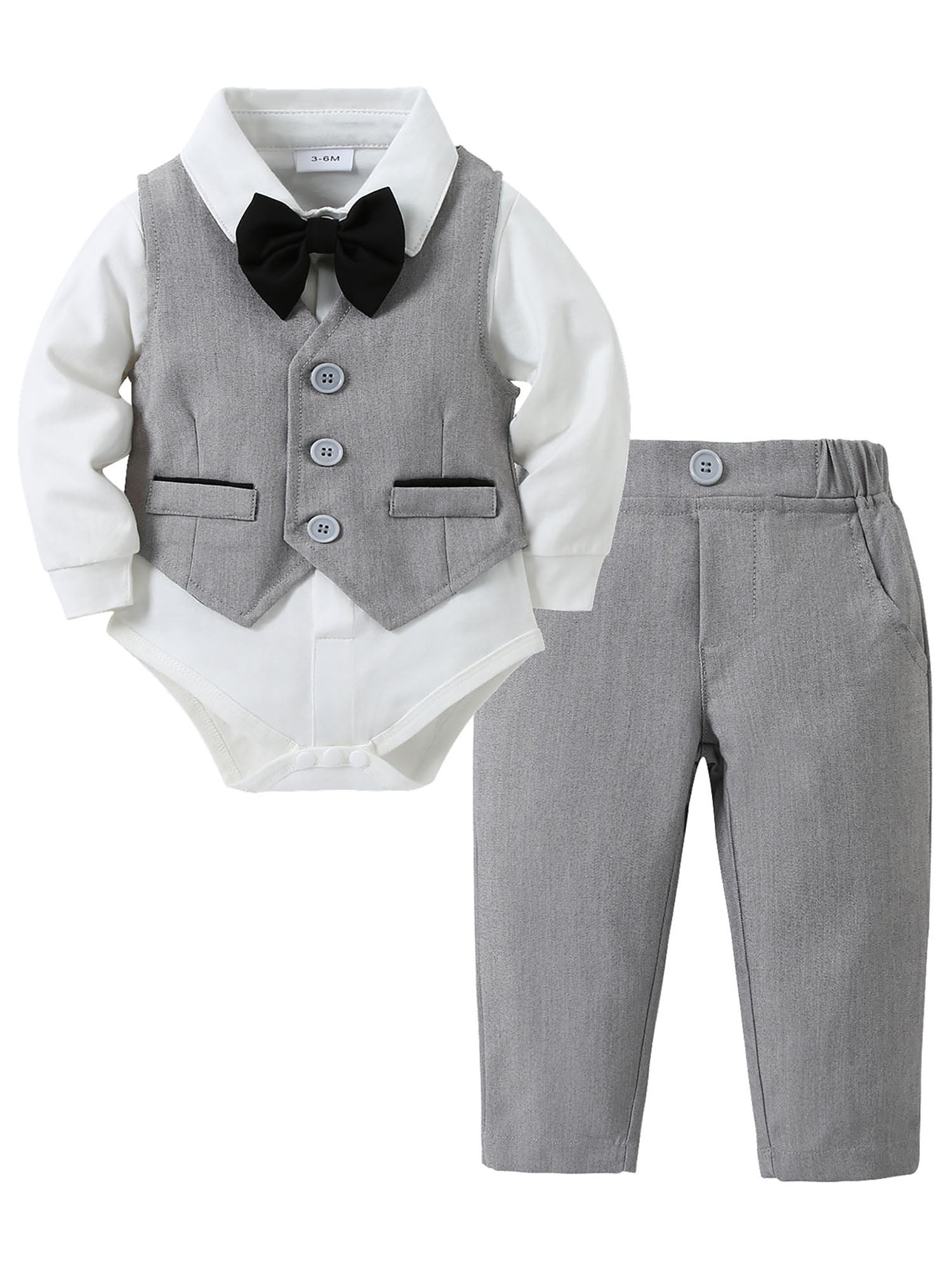 WESIDOM Infant Boy Clothes 018 Months Infant Gentleman Outfits Dress