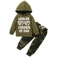 thumbnail image 1 of WESIDOM Toddler Baby Boys Clothes Infant Long Sleeve Hoodie Sweatshirt Top Camouflage Pants 2PCS Set, 1 of 11