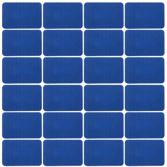 WESIEVYA 100Pcs Blue Furniture Leveling Shims for Patio and Door Load Support with Vibration Reduction