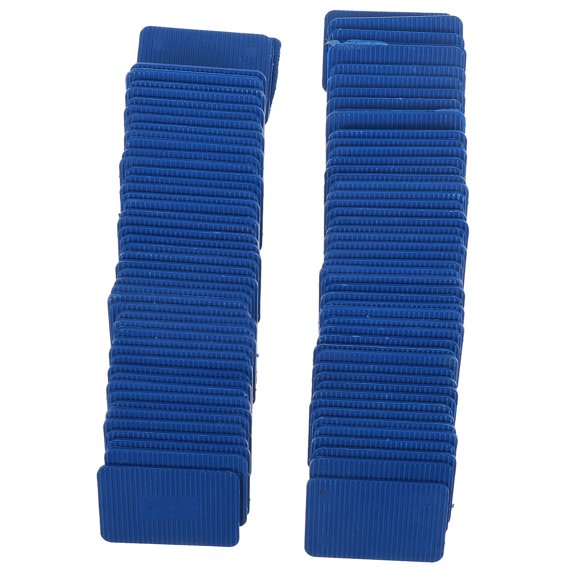WESIEVYA 100Pcs Plastic Shims for Patio Slab and Window Leveling Heavy Duty with Easy DIY Installation